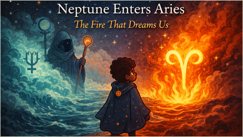 Neptune Enters Aries: The Threshold Between Dream and Action